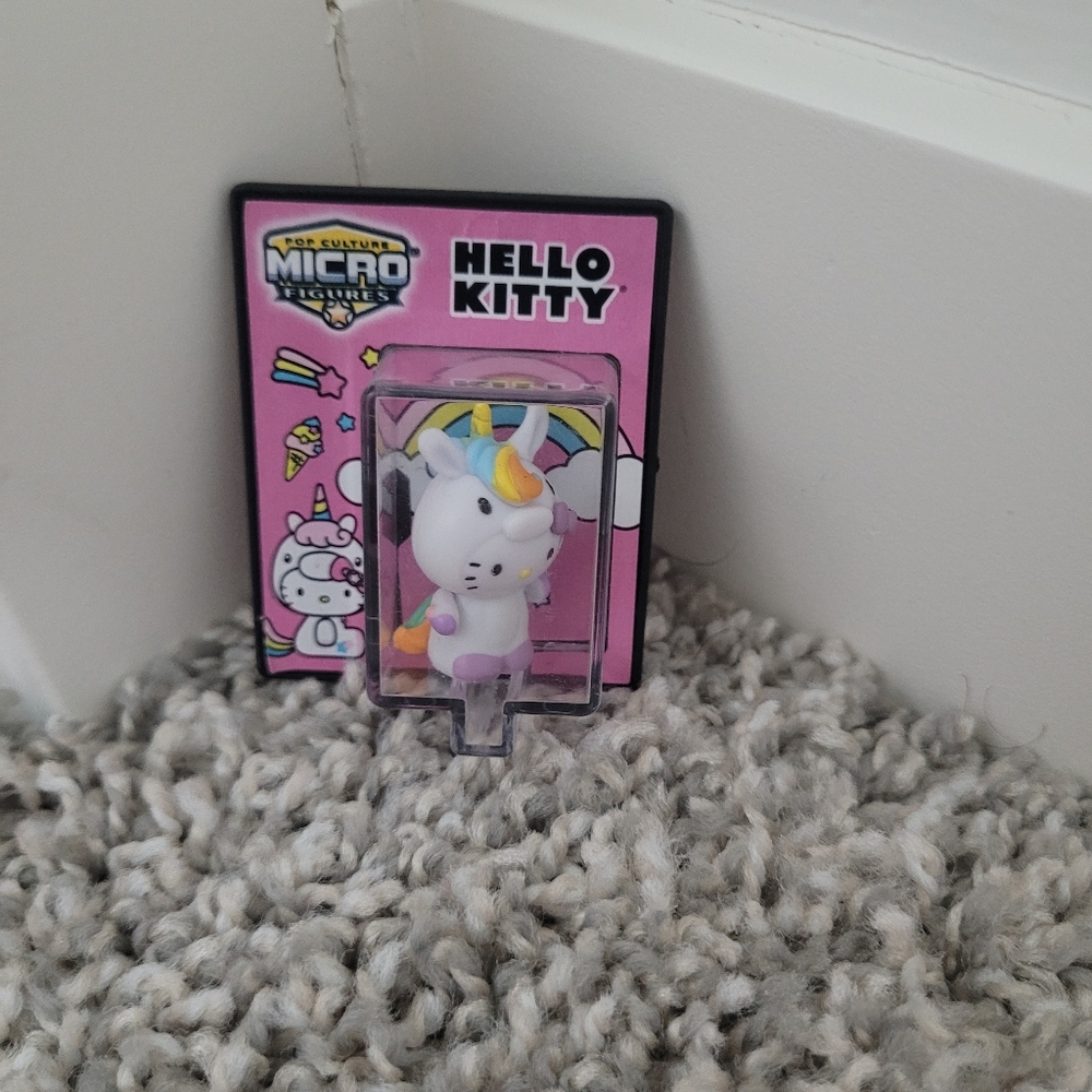 4 for 15 mini hello kitty unicorn figure